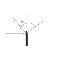 TAB3926 ACCU INSPECTIELAMP, KNIKBAAR 150°, 600LM