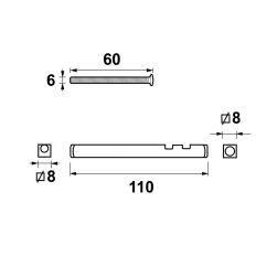 AXA STIFTSET +3 BOUTEN KR-KR 43-53MM