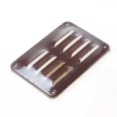 GAVO SCHOEPENROOSTER ALUMINIUM BRUIN 13 X 9CM