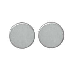 D4E ROND DEURROZET RVS BLIND