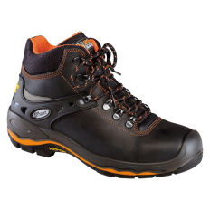 GRISPORT VEILIGHEIDSSCHOEN HOOG S3 ZWART ORANJE 72003 MAAT 45
