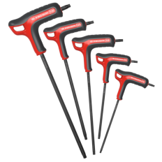 FACOM SET VAN 5 TORX INBUSSLEUTELS 'PISTOOL' 89