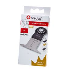 QBLADES ZAAGBLAD STANDAARD CURVED 18TPI 65X50MM HCS SL08-5ST