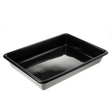 LEKBAK KUNSTSTOF ZWART 54X40X8CM 13LTR