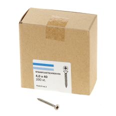 SPAANPLAATSCHROEF RVS-A2 PK PZ-2 4.0X40 (200)