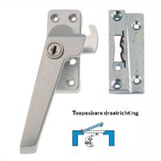 AXA VH RAAMSLUITING 3319 LINKS F1G CILINDER + OPBOUWSLUITKOM
