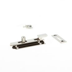 PROFIELSCHUIF MET BOCHT PSB 660B MESSING VERNIKKELD 25 X 60MM 0412.340.2560