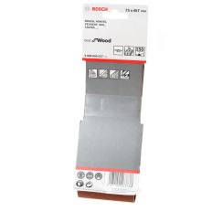 SCHUURBAND WOOD AND PAINT 75 X 457MM K150 BLISTER VAN 3 BANDEN