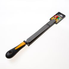 IRONSIDE VIJL RASP PLAT HALFZOET 200MM