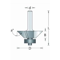 HM KANTENFREES D=14.3 A=45