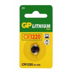 GP KNOOPCEL CR1220 LITHIUM 3V (1ST)
