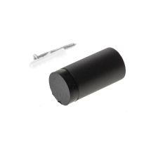 DEURSTOPPER ZWART WANDM. 30X60MM