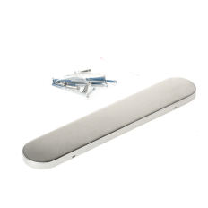 D4E COMPLEET BLIND SCHILD 45X245 RVS