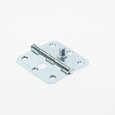 AXA VEILIGHEIDSSCHARNIER RONDE HOEKEN TOPCOAT GEGALVANISEERD 75 X 75MM SKG** 1114-24-23/VE