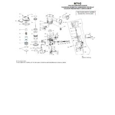 BOSTITCH SEAL, CYLINDER CAP PAKKING, N70118