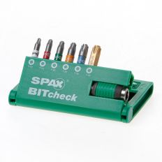 SPAX BITCHECKSET T-STAR+BITHOUDER