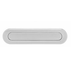 INTERSTEEL BRIEVENBUS OVAAL MET VEER RVS GEBORSTELD