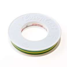 COROPLAST 302 TAPE GROEN/GEEL 15MM X25 METER