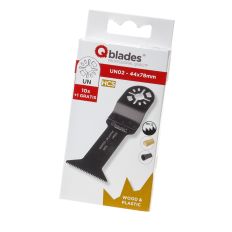 QBLADES ZAAGBLAD STANDAARD 15TPI 44X78MM HCS UN02-10+1ST