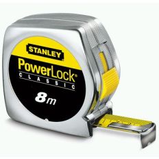 STANLEY ROLBANDMAAT POWERLOCK 8M - 25MM ABS