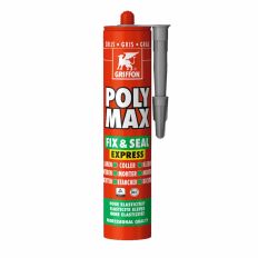 POLYMAX LIJMKIT FIX&SEAL GRIJS 425GR .