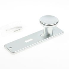 HOPPE KNOP OP SCHILD F1 54/202KP/SLEUTEL 56