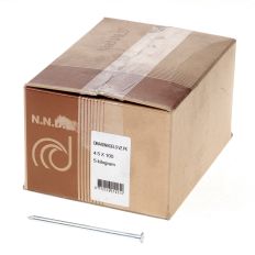 DRAADNAGEL PLATKOP GEGALVANISEERD 4.5 X 100MM 5KG