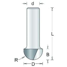 HM HOLPROFIELFREES R=6.3 D=6 AMAXX