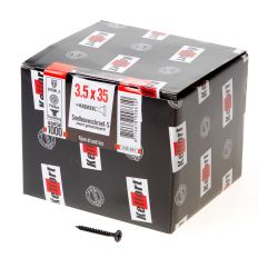 SNELBOUWSCHROEF GEFOSFATEERD MET TROMPETKOP PHILLIPS S 3.5 X 35MM