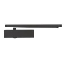 OXLOC DEURDRANGER MET GLIJARM ZWART TYPE OX3400-B