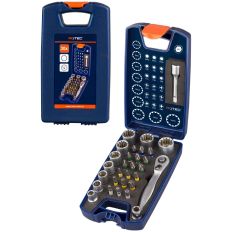 BIT- EN DOPSLEUTEL-SET OPTI-LINE, BITS PH-PZ-T-SW 30-DLG.