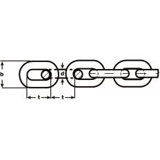 SCHEEPSKETT. DIN 766 5MM VERZ 766-05E