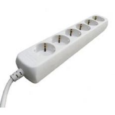 TAFELCONTACTDOOS 6V +RA 1,5MTR 3X1,0MM² WIT