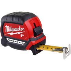 MILWAUKEE ROLMAAT 8MTR MAGNETISCH