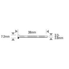 STANLEY BOSTITCH MCN NAGEL 3.75-38 GEDRAAID PER 4000 STUK