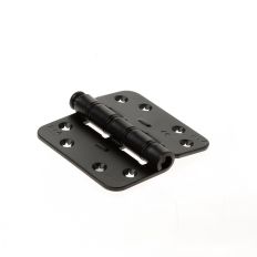 AXA SMART EASYFIX SCHARNIER RONDE HOEK ZWART 89X89X3MM