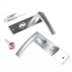 NEMEF DEURKRUKGARNITUUR F1 DIN LINKS 3251 WC 8 X 72MM