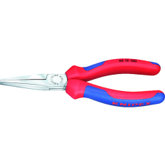 KNIPEX LANGBEKTANG VERCHROOMD PLATTE BEK 160MM