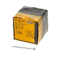TELLERKOPFSCHROEF GEG VZ 6X 80 T30 (100)