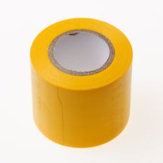PVC ISOLATIETAPE GEEL 50MM X 10 METER
