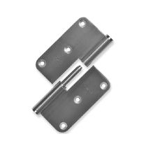 ARGENTA PAUMELLE 89X89X2.5MM RVS GESLOTEN LINKS