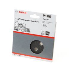 SCHUURSCHIJF COATING AND COMPOSITES DIAMETER 125MM K100 BLISTER VAN 5 SCHIJVEN