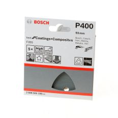 SCHUURBLAD DELTA 93MM COATING AND COMPOSITE K400 BLISTER VAN 5 BLADEN