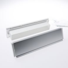 GEÏSOLEERDE BRIEVENBUS BUITEN ALUMINIUM EV1 BINNEN CREME WIT 24-48MM