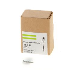 SPAANPLAATSCHROEF VZ PK PZ-1 2.5X17 (200)