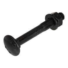 BLACKLINE SLOTBOUT+MOER+SLUITRING HCP ZWART M8X40 (25)
