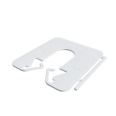 MILLI-MAX UITVULPLAATJE WIT 1MM 360 STUKS IN DOOS