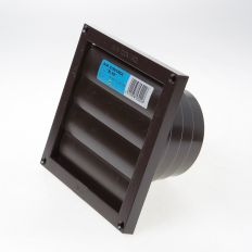 DUPONT LAMELLENROOSTER KUNSTSTOF BRUIN 165 X 165MM