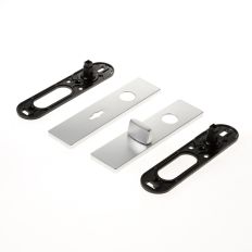 KORTSCHILDGARNITUURRECHTHOEKIG ASL ALUMINIUM F1 WC8X63
