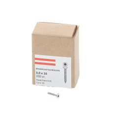 SPAANPLAATSCHROEF VZ PK TX-10 3.0X16 (200)